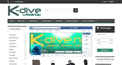 Desktop Screenshot of k-dive.nl